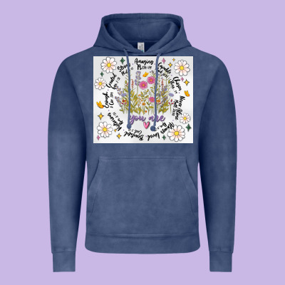 God Says You Are Inflated Vintage Hoodie Designed By Maliassmallbusiness