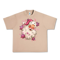 Burro pink christmas santa claus Urban Heavy Tee - MaliasSmallBusiness