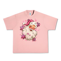 Salmon pink christmas santa claus Urban Heavy Tee - MaliasSmallBusiness