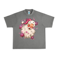 Tornado pink christmas santa claus Urban Heavy Tee - MaliasSmallBusiness