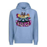 Colony Blue Racing mom Mother's Day Premium Hoodie - HowdyJamesFarm