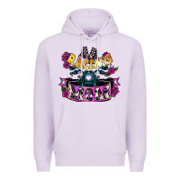 Lilac Racing mom Mother's Day Premium Hoodie - HowdyJamesFarm