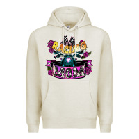 Oatmeal Heather Racing mom Mother's Day Premium Hoodie - HowdyJamesFarm