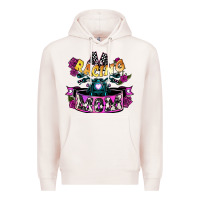 Pale Pink Racing mom Mother's Day Premium Hoodie - HowdyJamesFarm