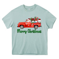 Merry Christmas Truck Gnomes Heavy Core Tee | Teevron