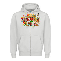 Dove Grey cinco de mayo the wax lady Zipper Hoodie - CowGirlArtShop