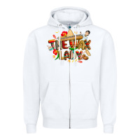 White cinco de mayo the wax lady Zipper Hoodie - CowGirlArtShop