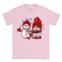 Bubblegum Pink snowman gnome Classic Tee - JahusDesignShop