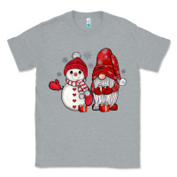Heather Grey snowman gnome Classic Tee - JahusDesignShop
