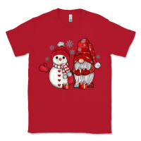 Red snowman gnome Classic Tee - JahusDesignShop