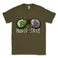 Army Green mardi gras Classic Tee - SublimationCraftShop