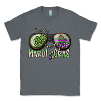 Charcoal Heather mardi gras Classic Tee - SublimationCraftShop