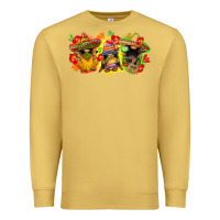 Antique Gold Cinco de mayo gnomies Premium Sweatshirt - FaDigitalArtStudio