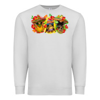 Dove Grey Cinco de mayo gnomies Premium Sweatshirt - FaDigitalArtStudio