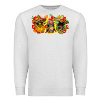 Oatmeal Heather Cinco de mayo gnomies Premium Sweatshirt - FaDigitalArtStudio