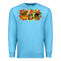 Ocean Blue Cinco de mayo gnomies Premium Sweatshirt - FaDigitalArtStudio