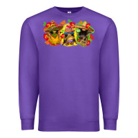 Purple Cinco de mayo gnomies Premium Sweatshirt - FaDigitalArtStudio