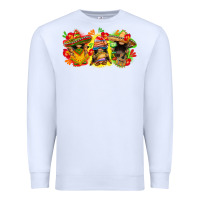 White Cinco de mayo gnomies Premium Sweatshirt - FaDigitalArtStudio
