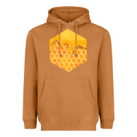Meerkat honeycomb fa element Heavyweight Hoodie - FaDigitalArtStudio