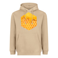 Mushroom honeycomb fa element Heavyweight Hoodie - FaDigitalArtStudio