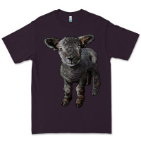 Plum southdown baby sheep Premium Tee - LillyAllenDesigns