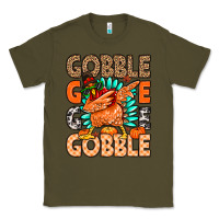 Army Green Gobble Gobble Gobble Classic Tee - MaliasSmallBusiness