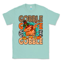 Seafoam Gobble Gobble Gobble Classic Tee - MaliasSmallBusiness