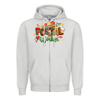 Dove Grey cinco de mayo postal worker Zipper Hoodie - CowGirlArtShop
