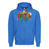 True Royal cinco de mayo postal worker Zipper Hoodie - CowGirlArtShop
