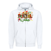 White cinco de mayo postal worker Zipper Hoodie - CowGirlArtShop