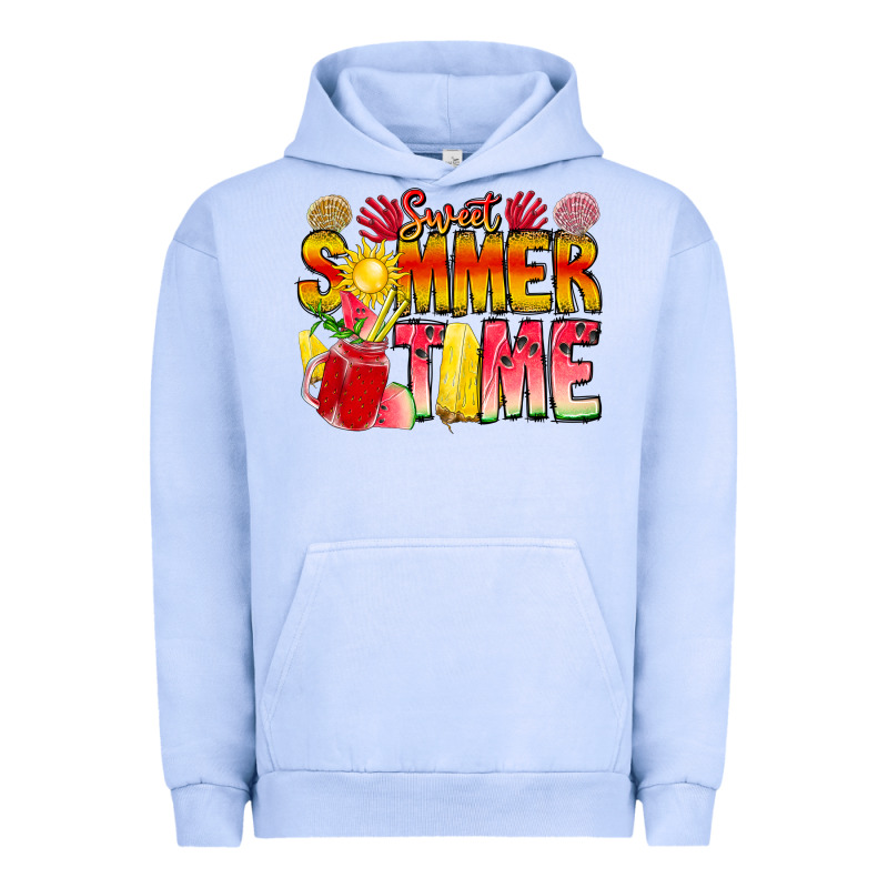 Sweet Summer Time Urban Hoodie by CowhideDigitalArt | Teevron