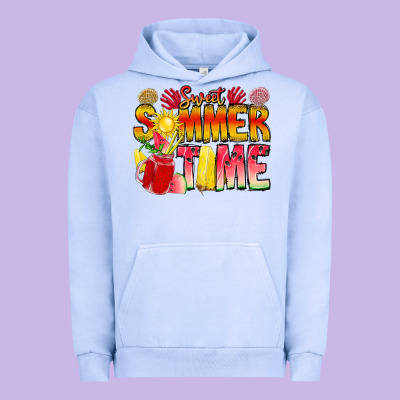 Sweet Summer Time Urban Hoodie Designed By Cowhidedigitalart