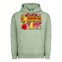 Pigment Oil Green Sweet Summer Time Urban Hoodie - CowhideDigitalArt