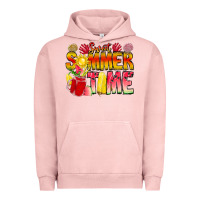 Pigment Salmon Sweet Summer Time Urban Hoodie - CowhideDigitalArt
