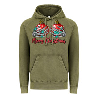 Vintage Olive merry christmas Vintage Hoodie - MaliasSmallBusiness