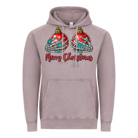 Vintage Zinc merry christmas Vintage Hoodie - MaliasSmallBusiness