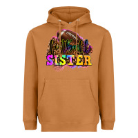 Meerkat football sister Heavyweight Hoodie - OliviaCreatesArt