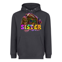 Smoke football sister Heavyweight Hoodie - OliviaCreatesArt