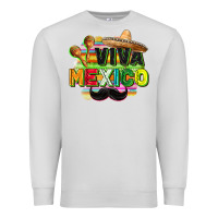Dove Grey Viva Mexico Premium Sweatshirt - FaDigitalArtStudio