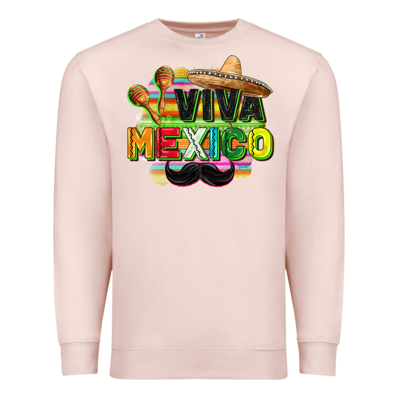 Viva Mexico Premium Sweatshirt by FaDigitalArtStudio | Teevron