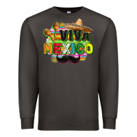 Smoke Viva Mexico Premium Sweatshirt - FaDigitalArtStudio
