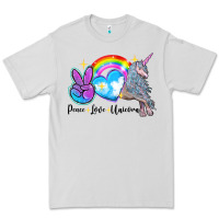 Peace Love Unicorn Premium Tee | Teevron