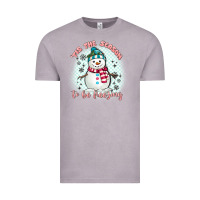 Vintage Zinc 'tis the season to be freezing Vintage Tee - MaliasSmallBusiness