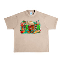 French Oak teacher fall Urban Heavy Tee - MaliasSmallBusiness