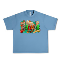 Pebble Blue teacher fall Urban Heavy Tee - MaliasSmallBusiness
