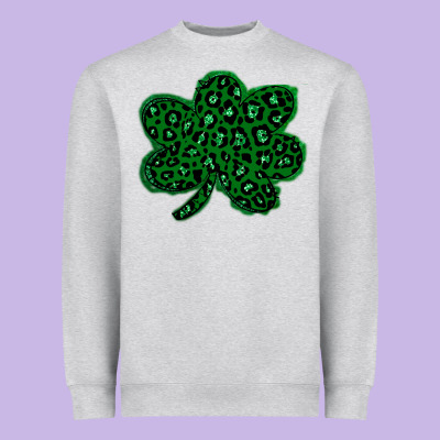 Shamrock St Patrick Heavyweight Sweatshirt Designed By Bettercallsaul