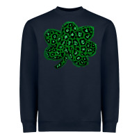 Navy shamrock st patrick Heavyweight Sweatshirt - Bettercallsaul