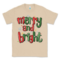 Mushroom merry and bright Classic Tee - MaliasSmallBusiness