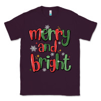 Plum merry and bright Classic Tee - MaliasSmallBusiness