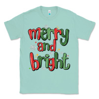 Seafoam merry and bright Classic Tee - MaliasSmallBusiness